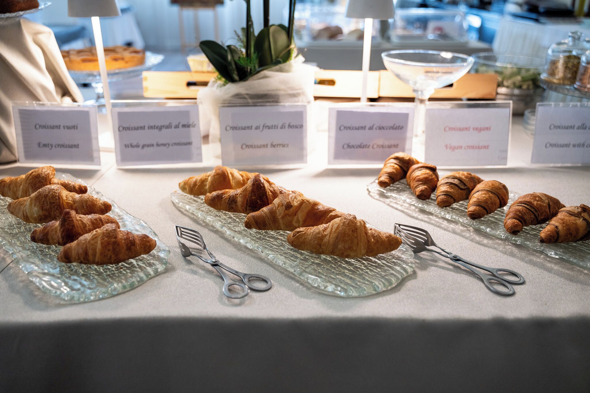 Desayuno estilo bufé