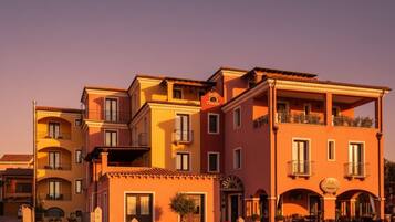 Fassade der Unterkunft