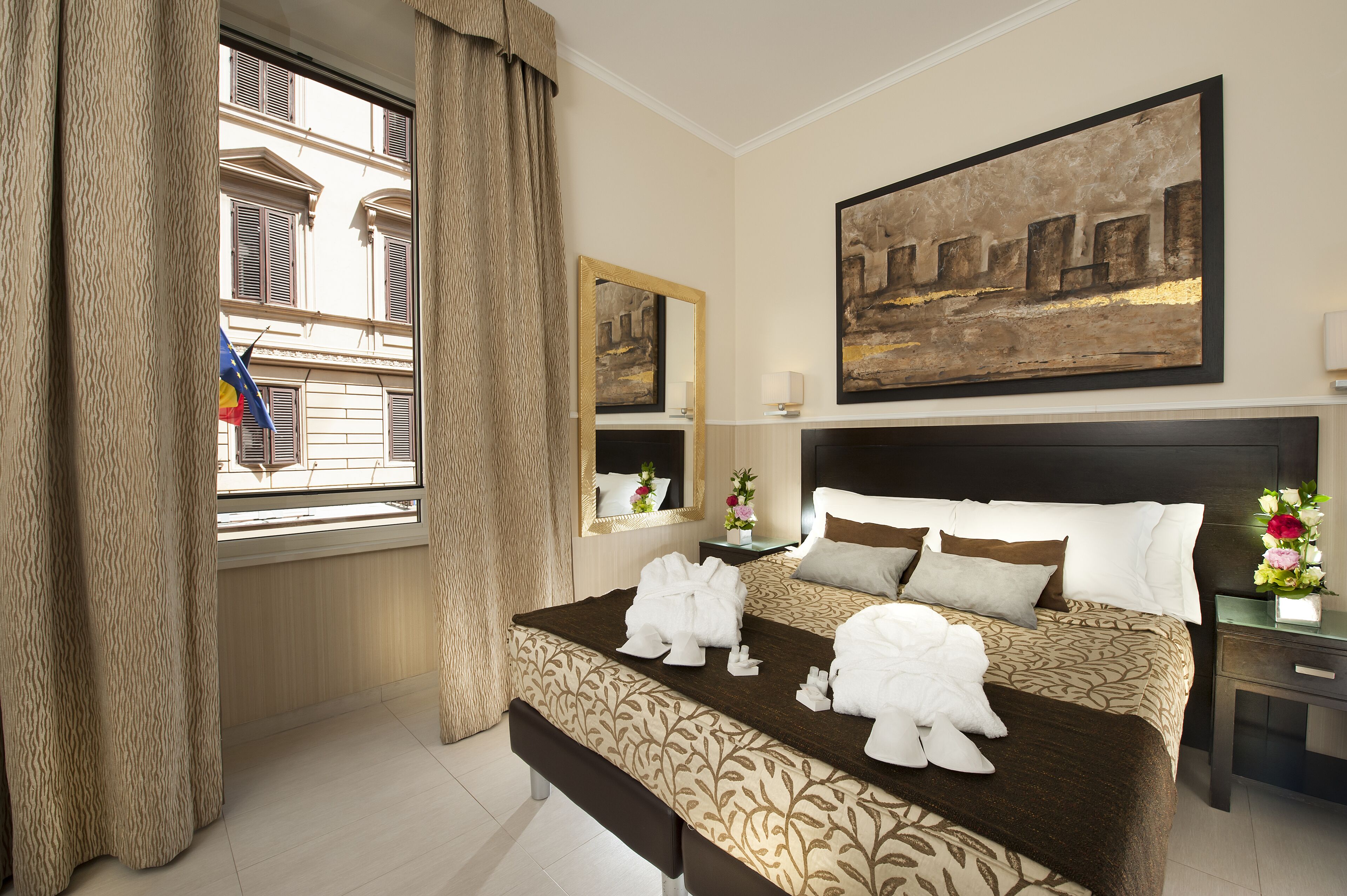 double or twin room | in-room safe, desk, soundproofing, free wifi