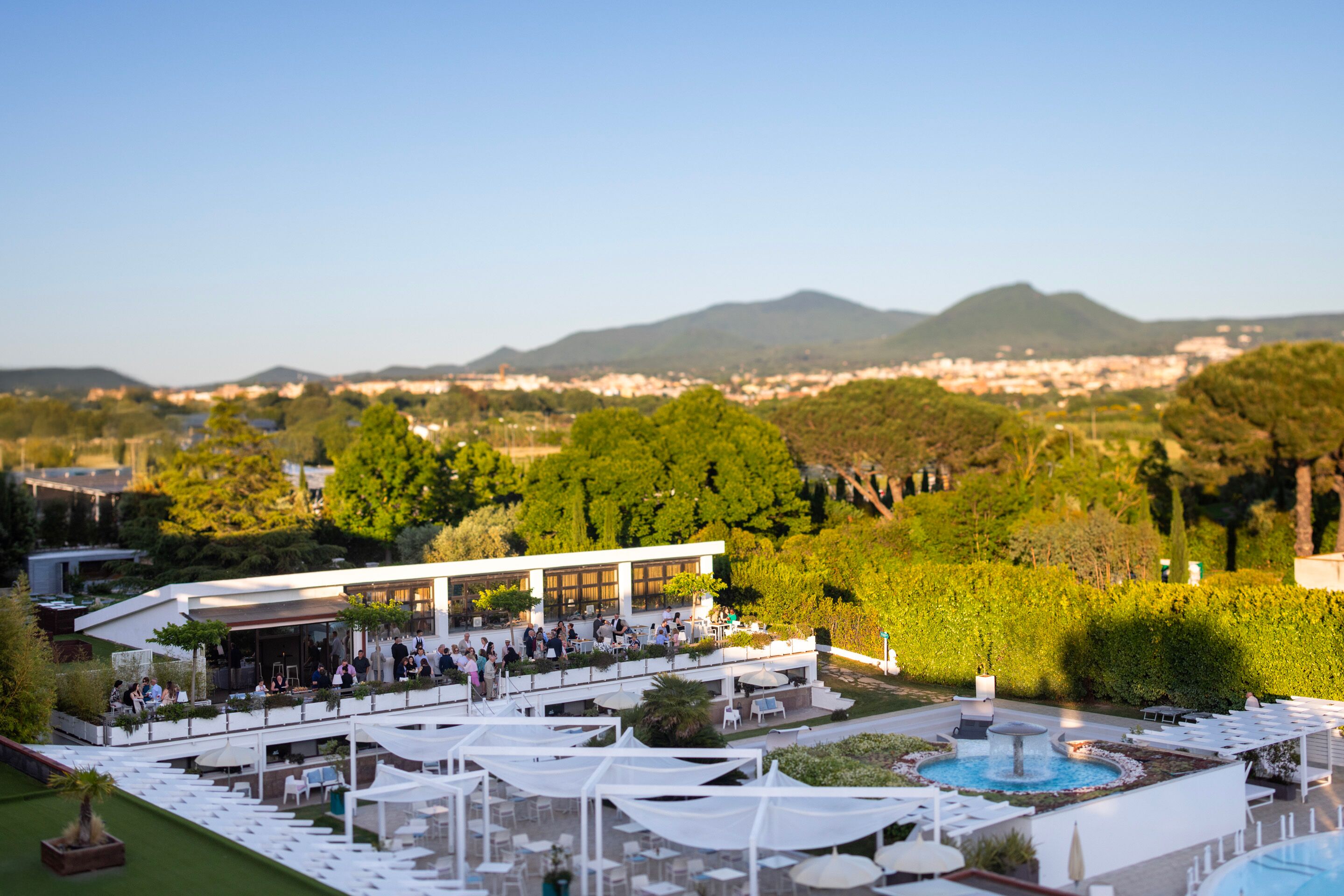 Terrasse sur le toit