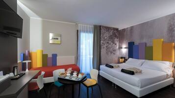 Kamar Double Premium, 1 Tempat Tidur Double | 1 kamar tidur, selimut bulu angsa, minibar, dan brankas