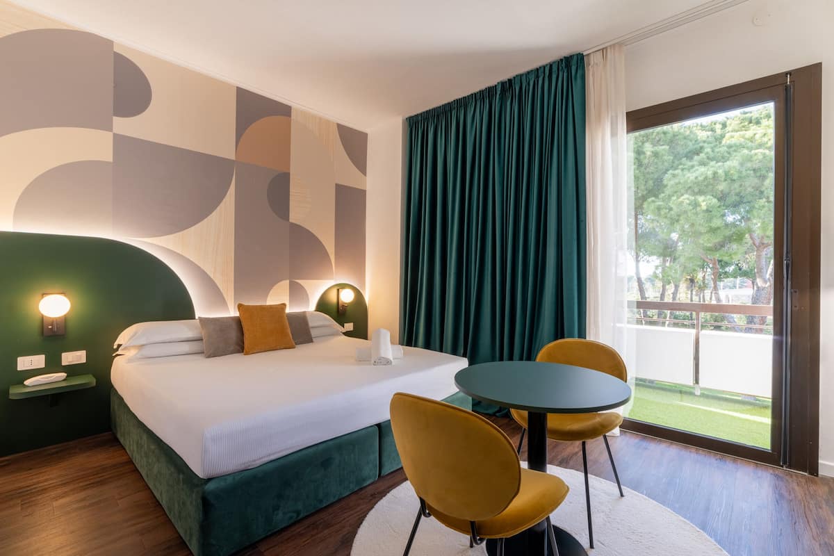 Exclusive-Zimmer, 1 King-Bett, Parkblick | Ausblick vom Zimmer