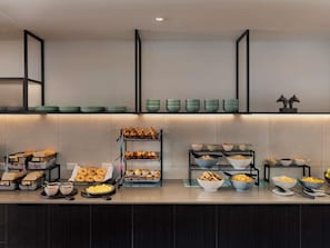 Tägliches Frühstücksbuffet (29 NZD pro Person)