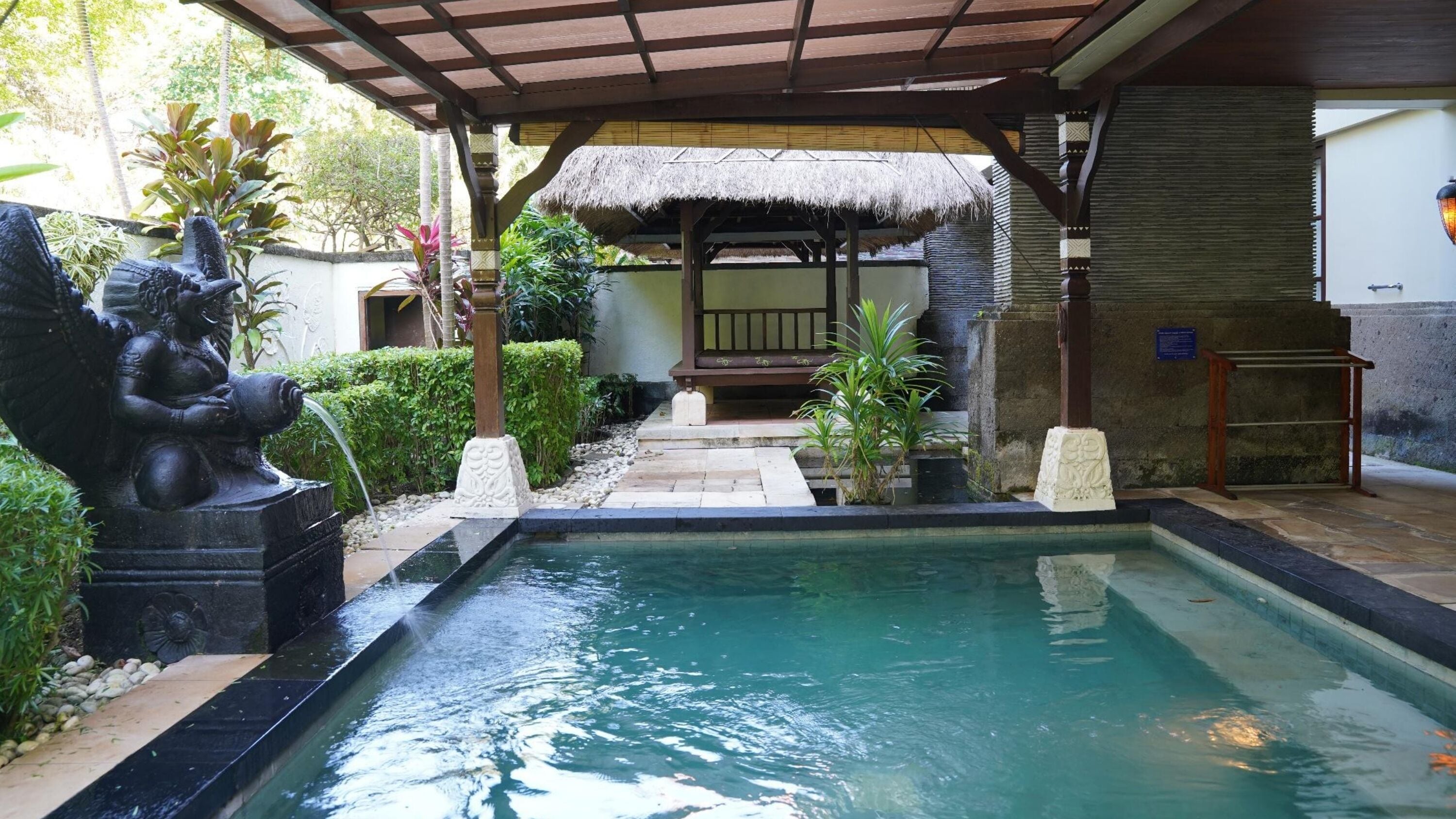 suite, 3 bedrooms, private pool | view from room