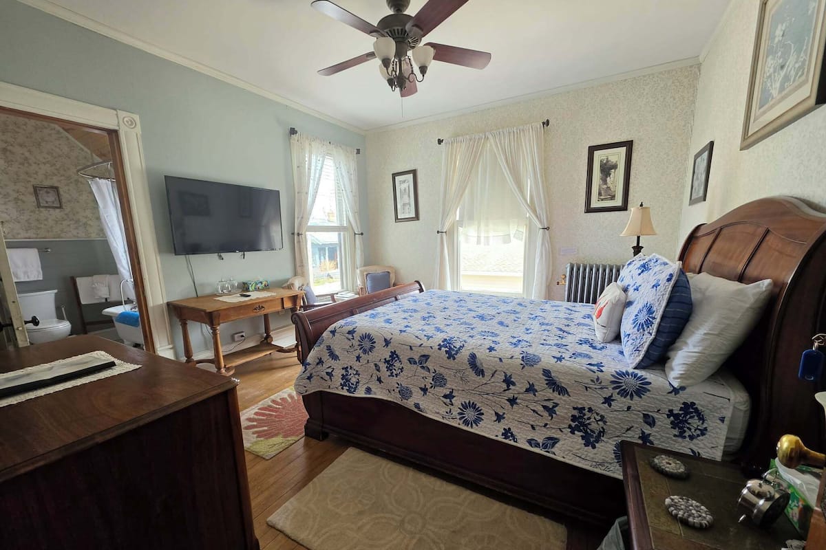 Chambre Deluxe, 1 grand lit, baignoire