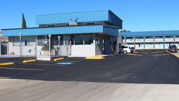 Front of property - evening/night