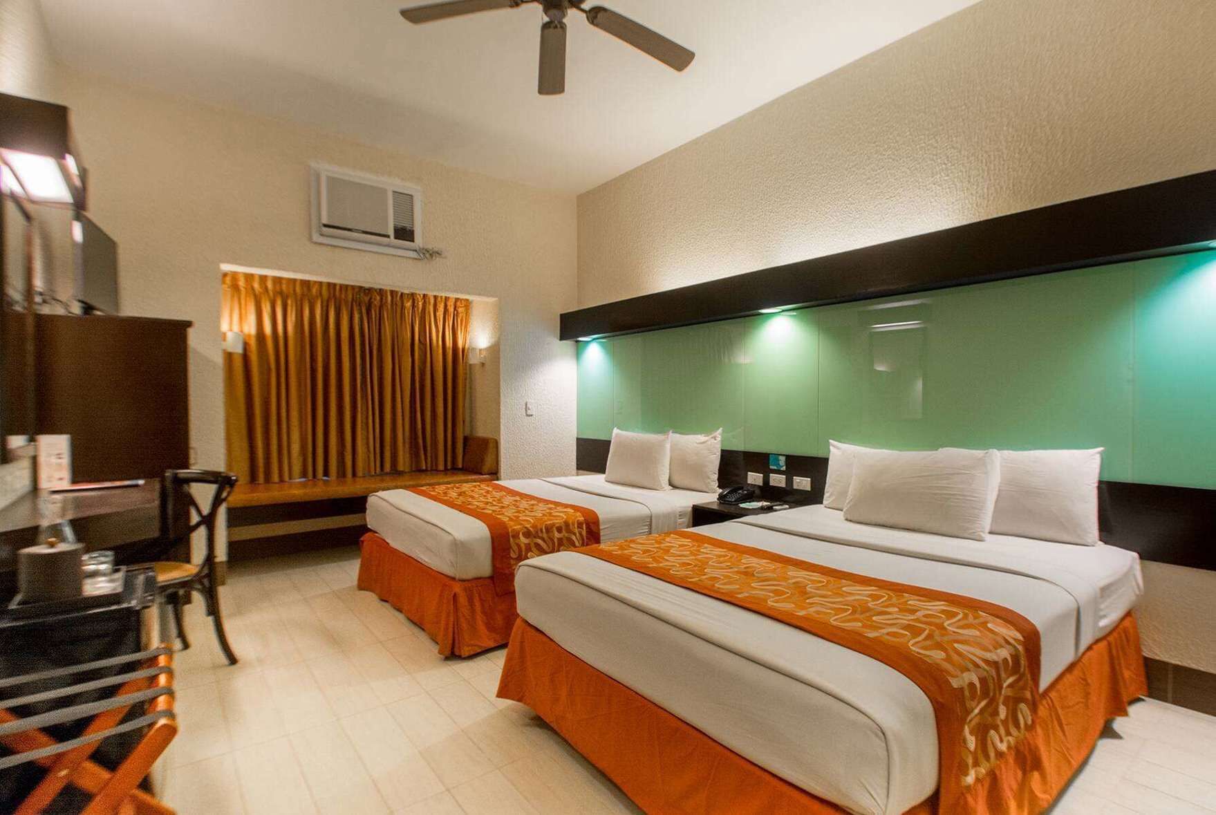 In-room safe, desk, blackout curtains, iron/ironing board