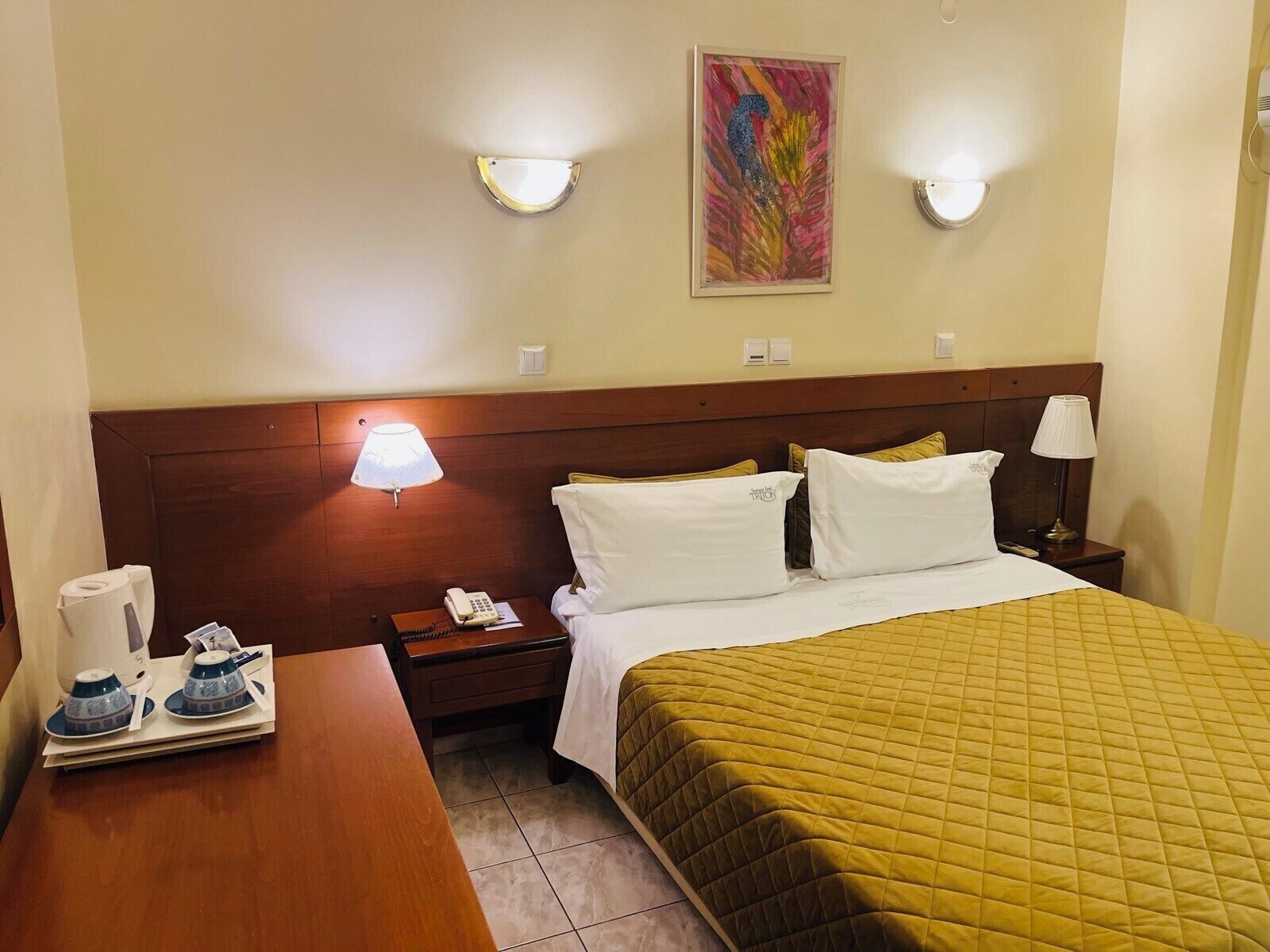 Economy Double or Twin Room (no Balcony) | In-room safe, blackout drapes, soundproofing, iron/ironing board