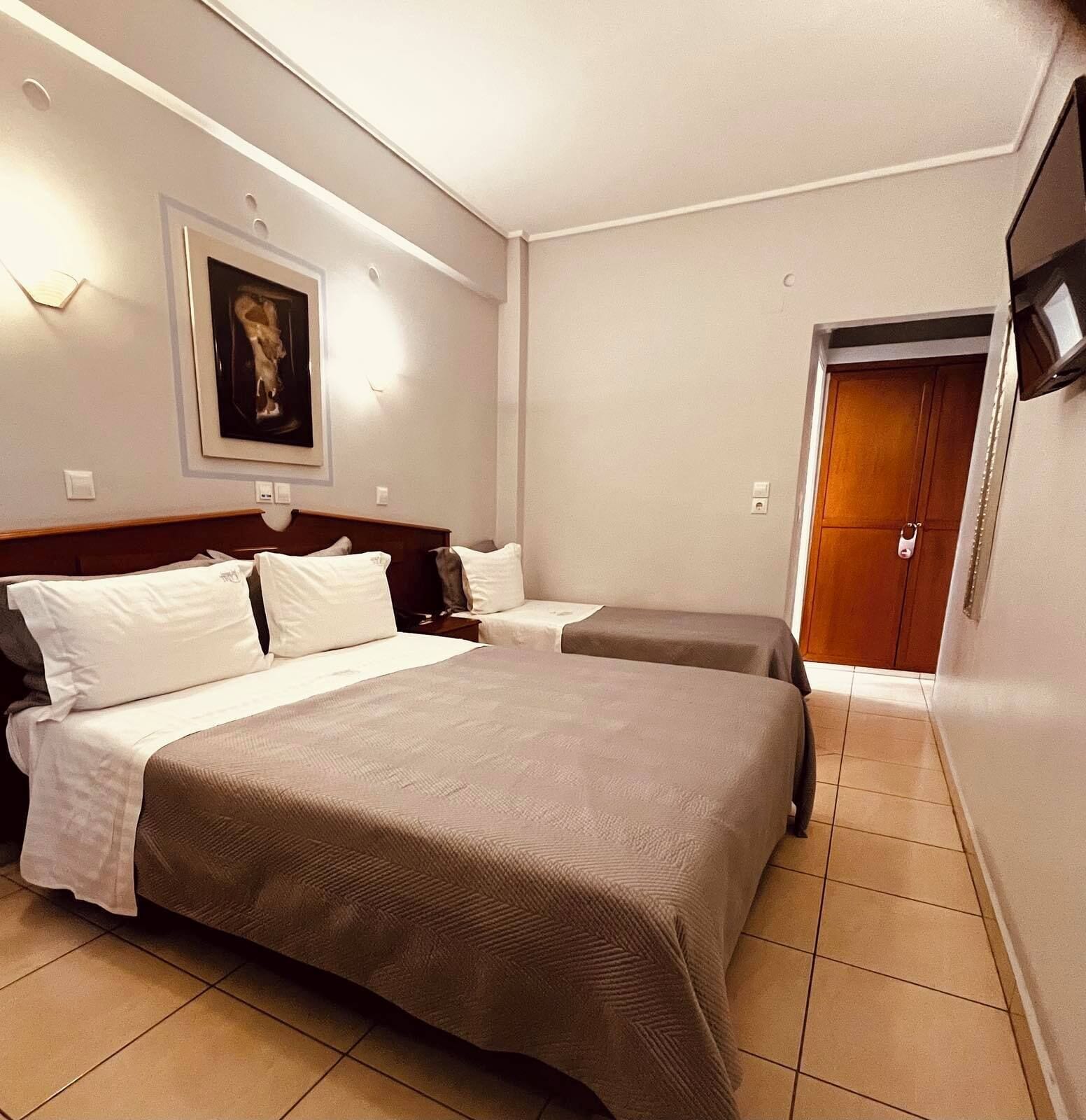 Basic Double Room (With Extra Bed) | In-room safe, blackout drapes, soundproofing, iron/ironing board