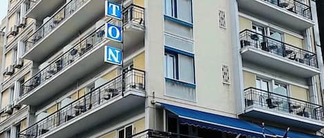 Façade de l’hébergement