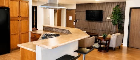 Sala de estar en el lobby
