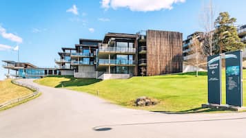 Fassade der Unterkunft