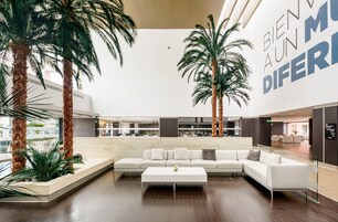 Sala de estar en el lobby