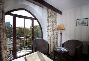 Standaard Twin kamer, balkon, uitzicht op stad | Kameruitzicht