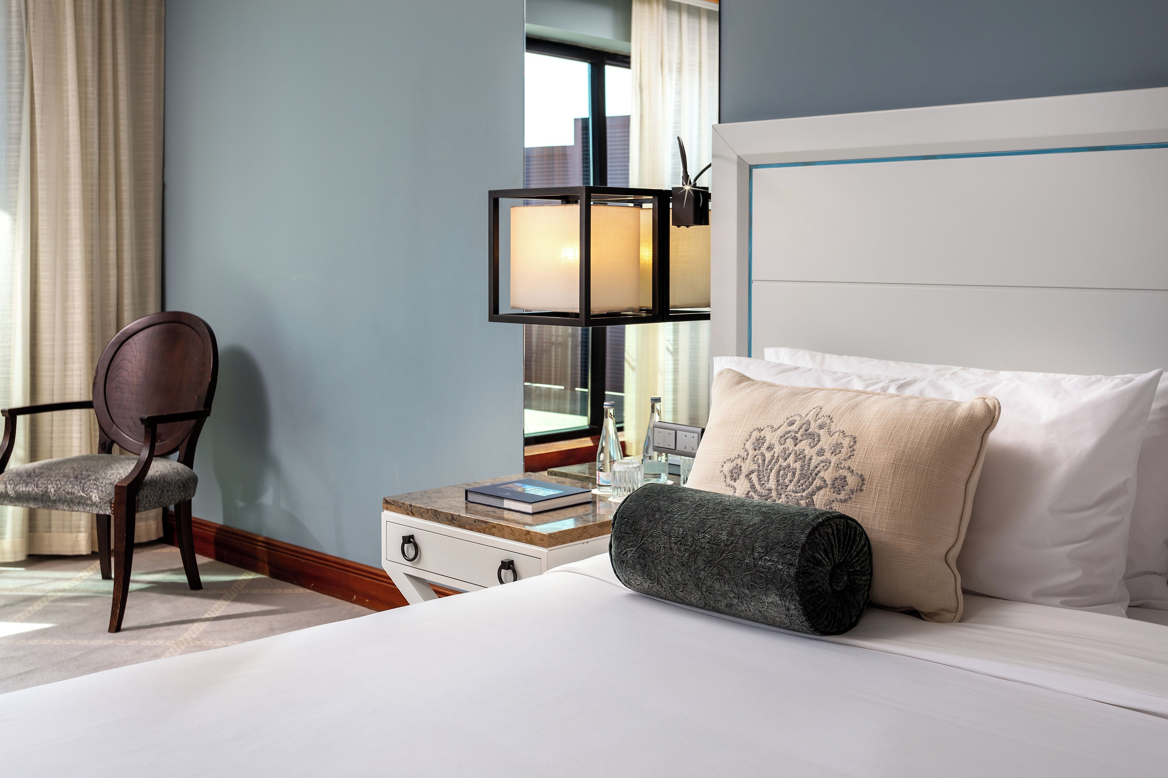 deluxe double room, sea view | 1 bedroom, premium bedding, minibar, in-room safe