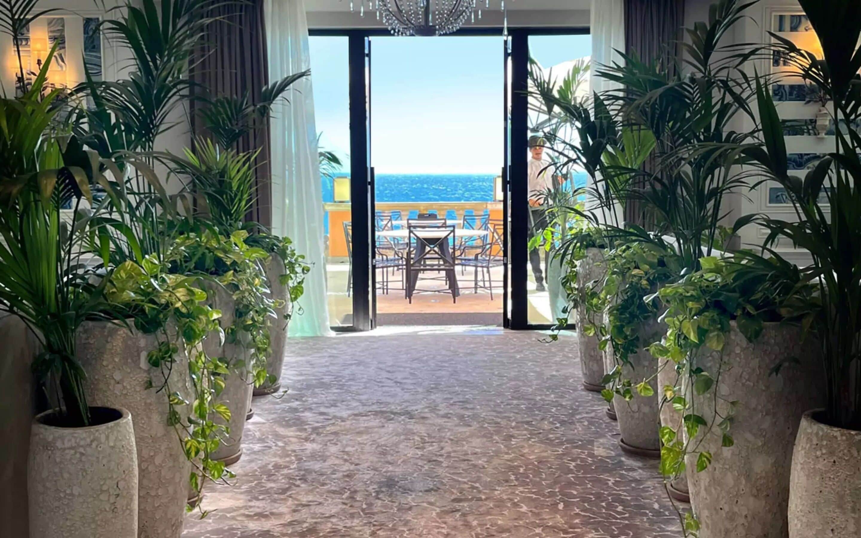 Breakfast, brunch served; local and international cuisine, pool views 