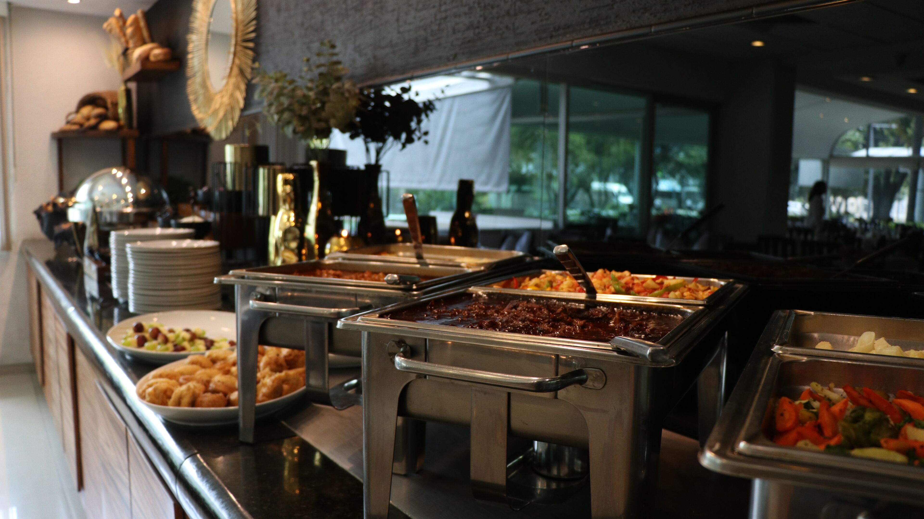 Breakfast buffet