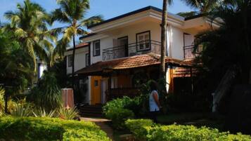 Fassade der Unterkunft