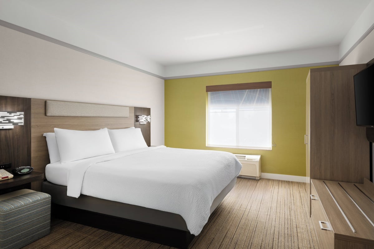 Suite, 1 cama King size y sofá cama | 1 habitación, caja de seguridad en la habitación y escritorio