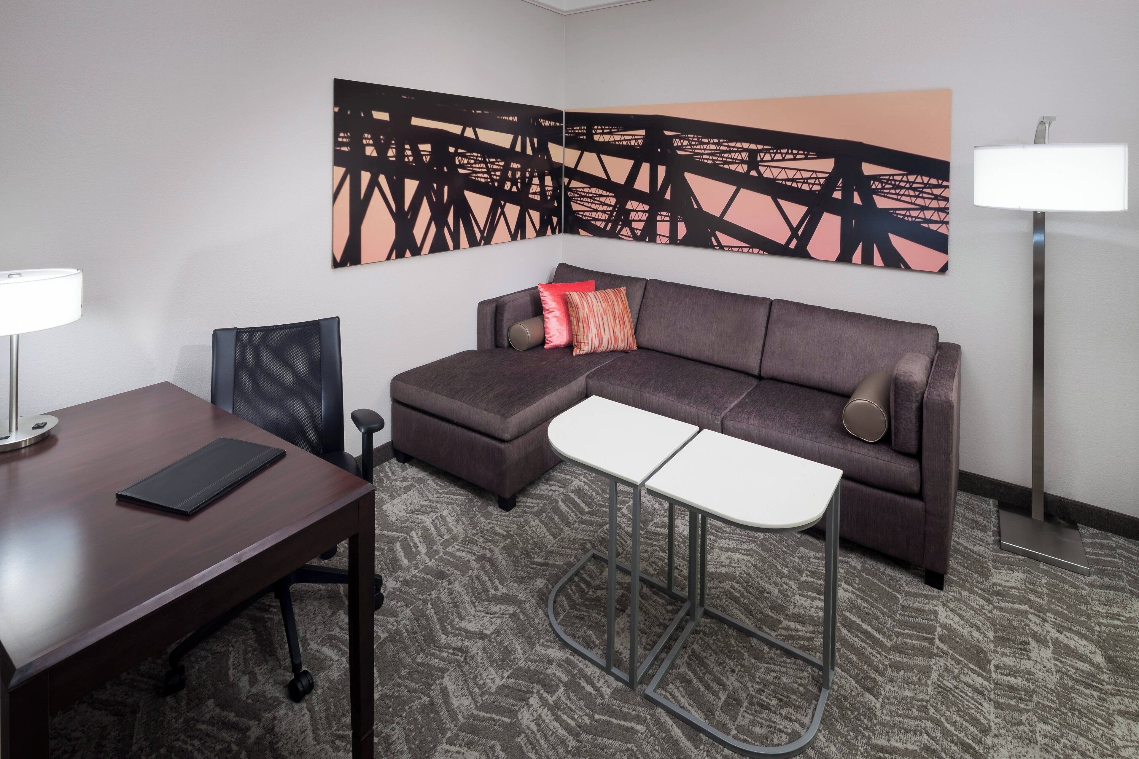 32-inch flat-screen tv with cable channels, tv, pay films