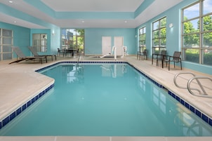 Una piscina techada