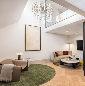 Deluxe Duplex Suite with Sea View | Wohnbereich