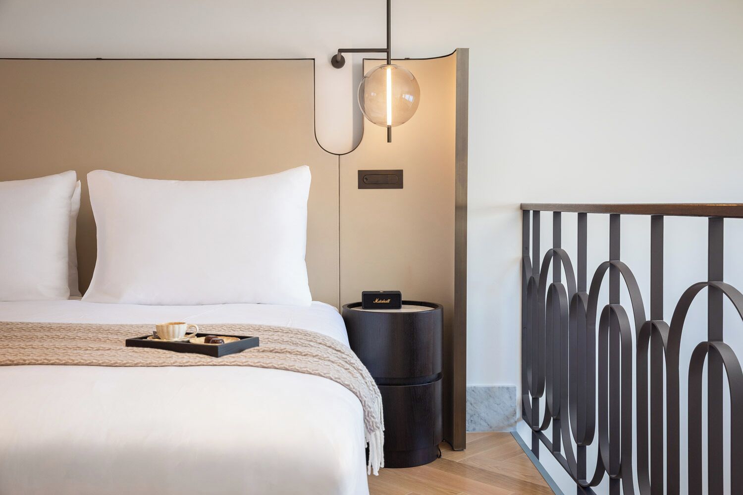 Deluxe Duplex Suite with Sea View | Premium bedding, minibar, in-room safe, laptop workspace