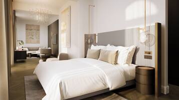 高級寢具、迷你吧、客房內保險箱、筆電工作空間