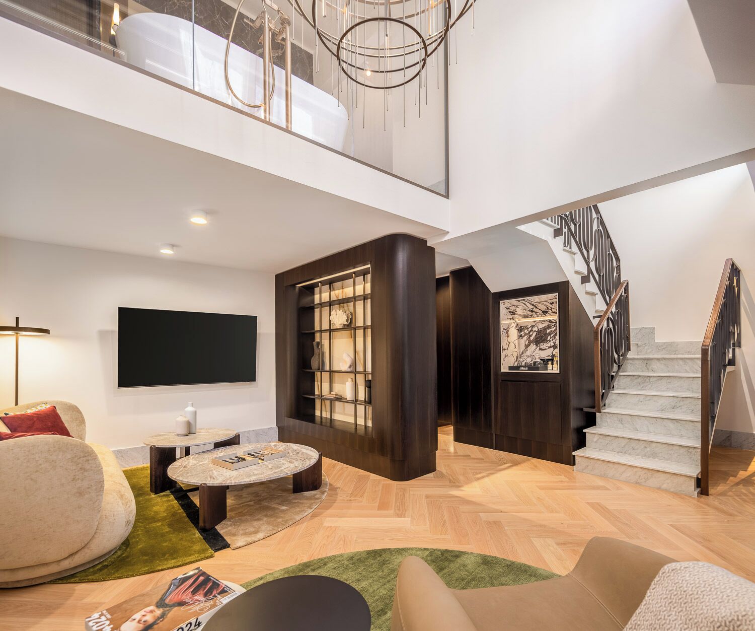 Deluxe Duplex Suite with Sea View | Wohnbereich