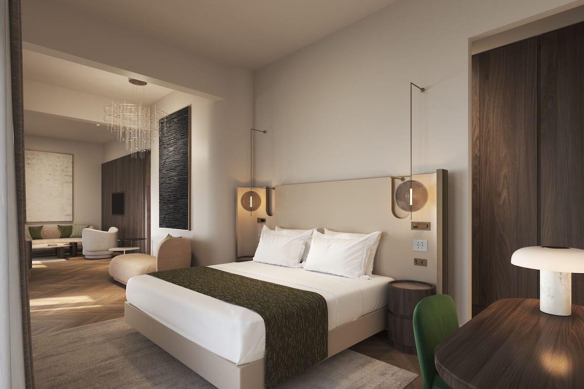 Suite superior | Ropa de cama de alta calidad y minibar