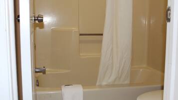 Hair dryer, towels