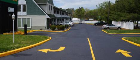 Fassade der Unterkunft