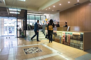 Interior entrance