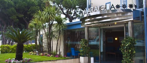 Fassade der Unterkunft