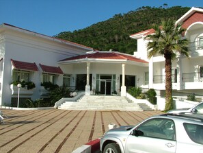 Fassade der Unterkunft