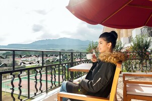 Vista desde la propiedad