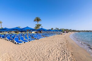 Private beach nearby, sun-loungers, beach umbrellas, snorkelling