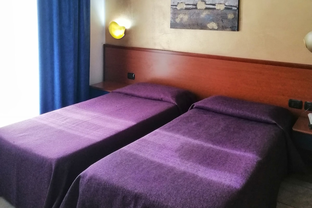 Twin Room, 2 Twin Beds | In-room safe, desk, blackout drapes, iron/ironing board (on request)