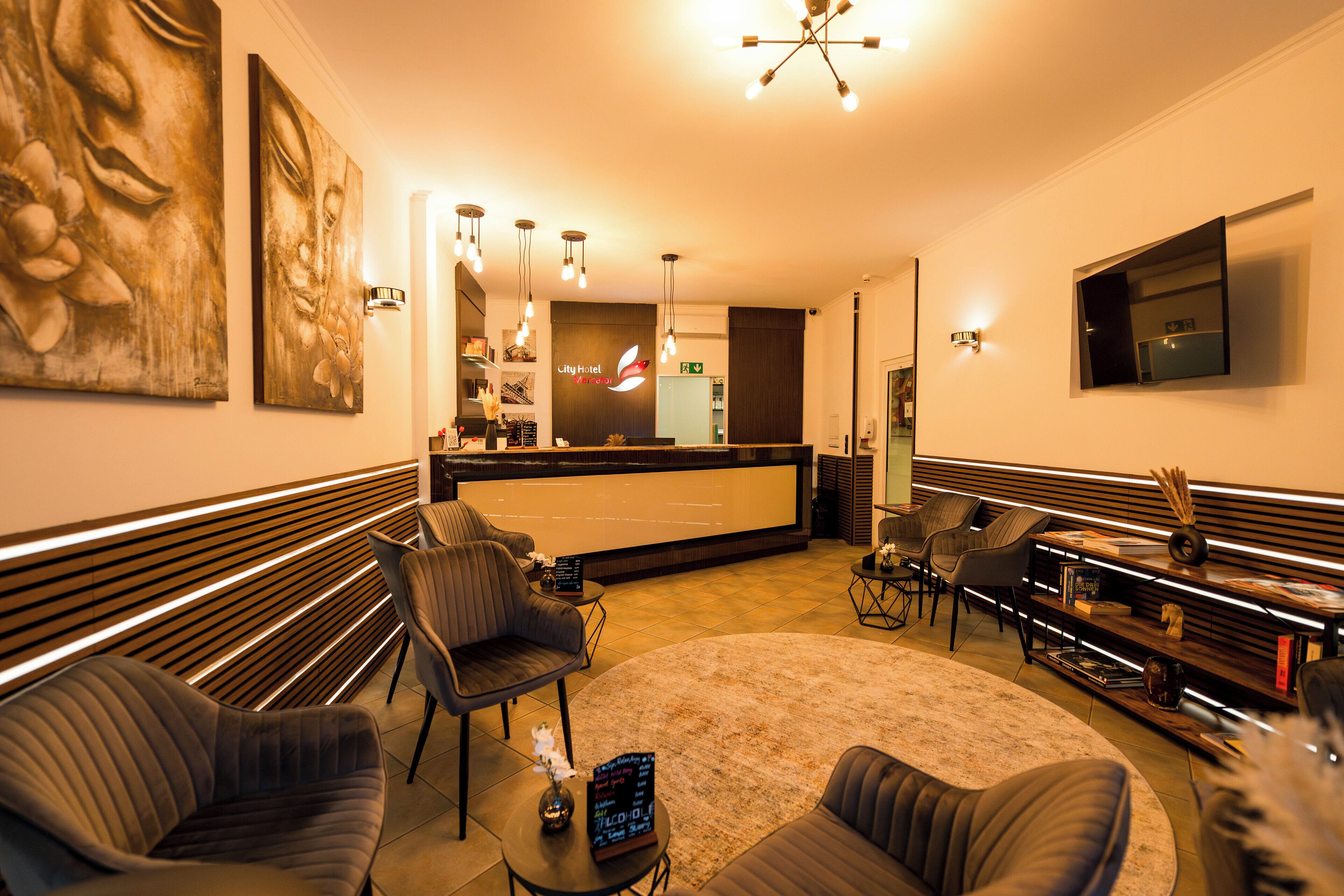 Khu tiếp khách ở sảnh