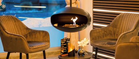 Zona de estar del vestíbulo