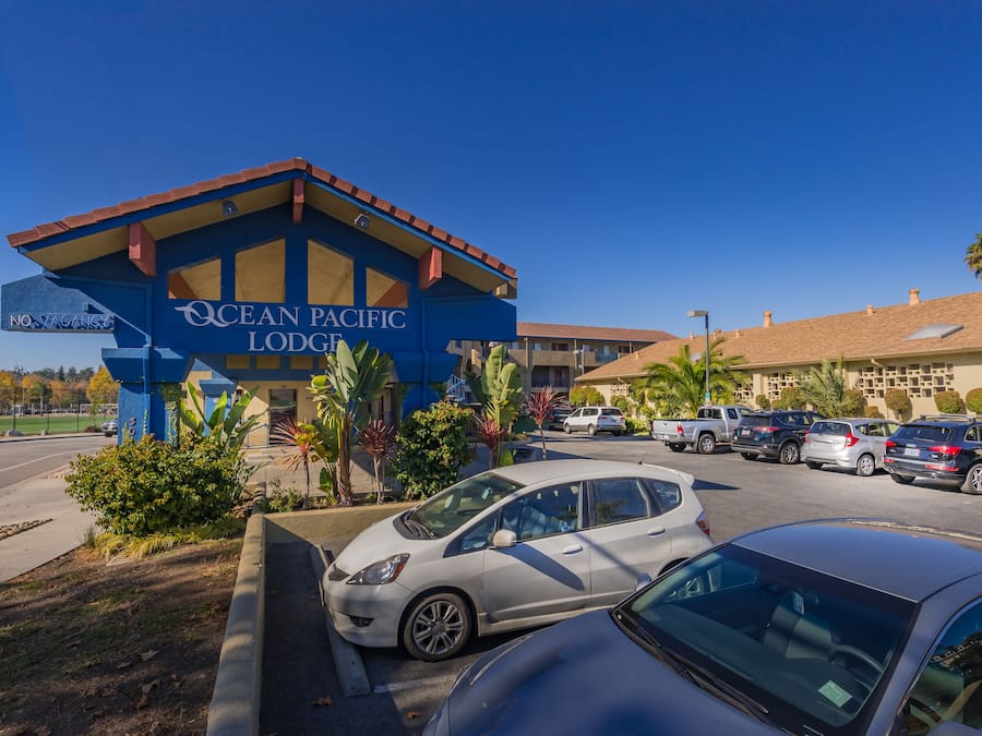 Fassade der Unterkunft