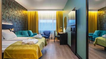 SÀngtillbehör av högsta kvalitet och minibar