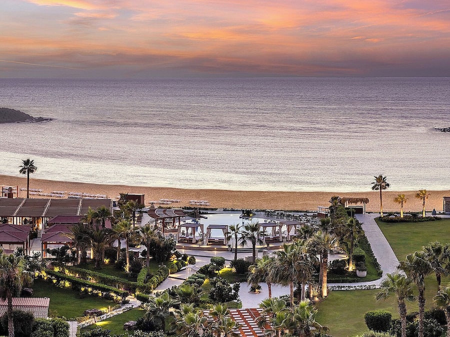 Área externa para banquete