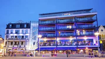 Front of property - evening/night
