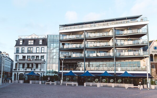 Façade de l’hébergement