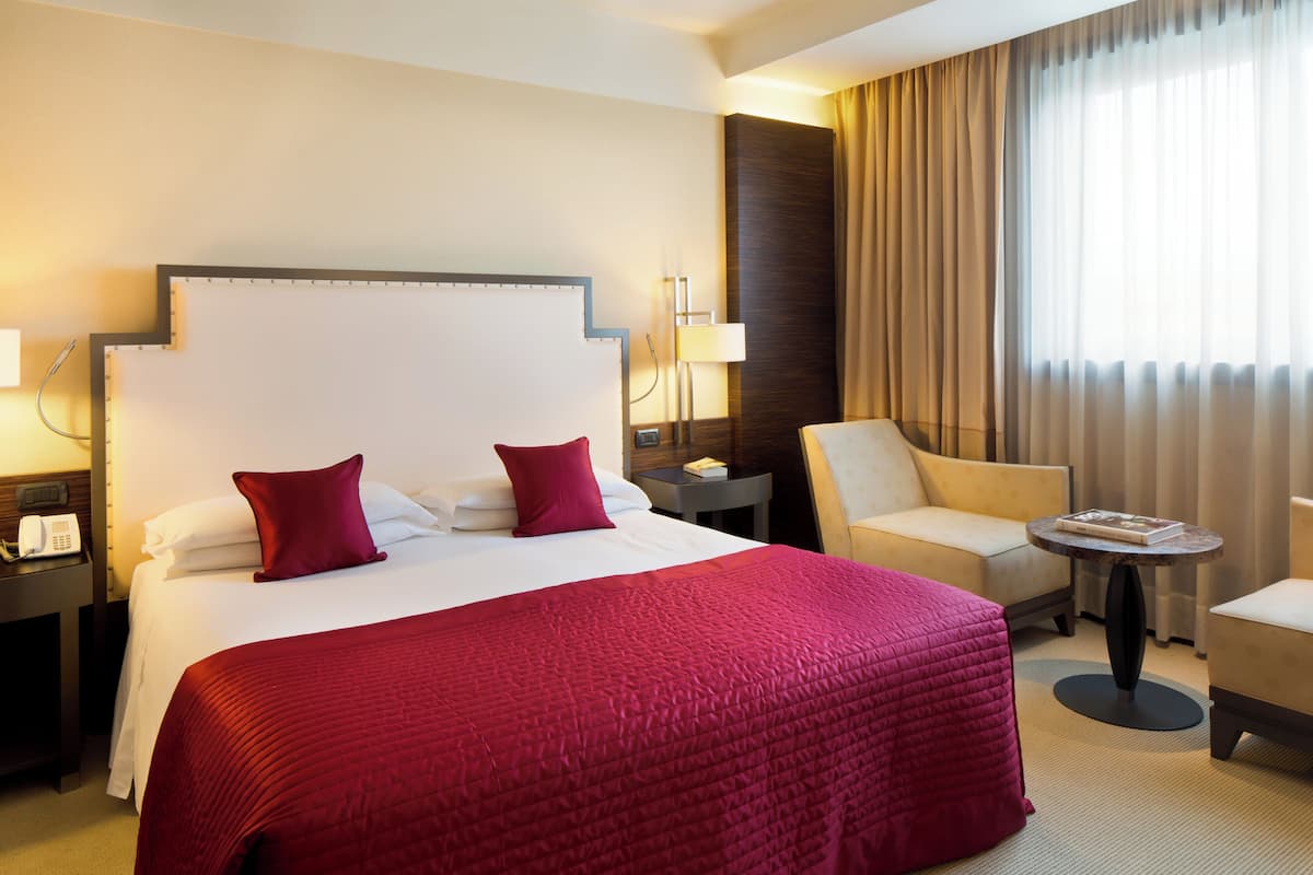 Ropa de cama de alta calidad y minibar