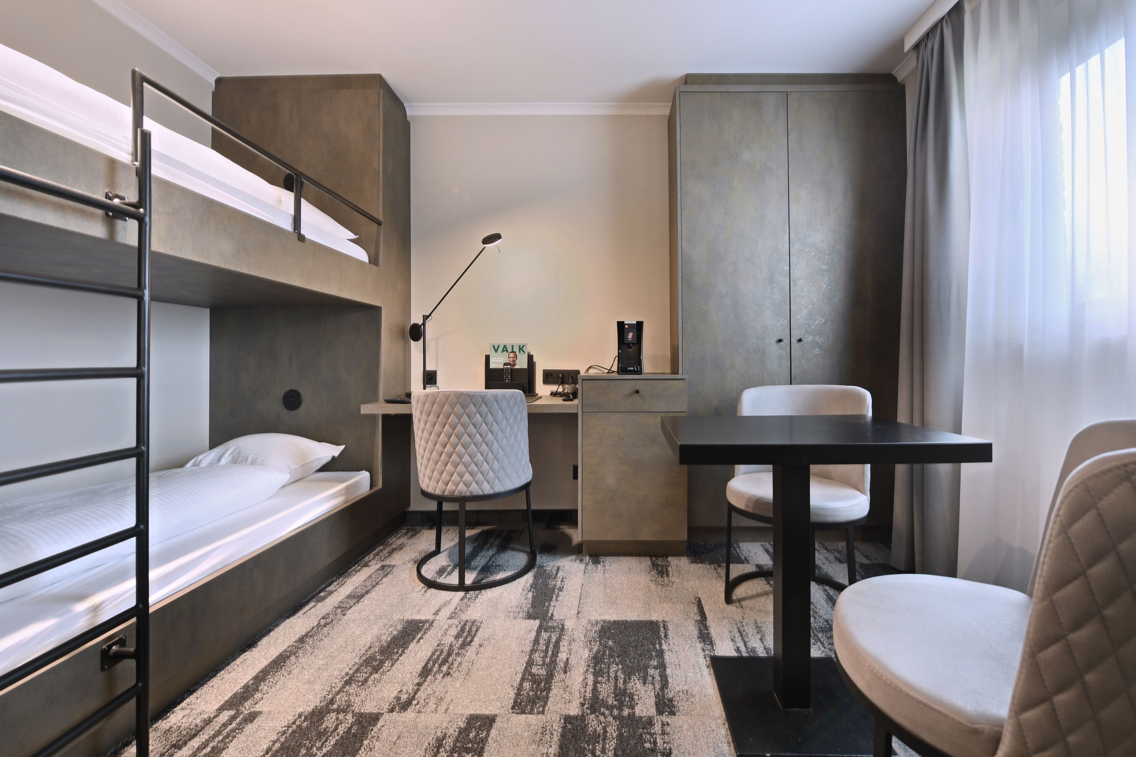 superior family room | 1 bedroom, in-room safe, desk, laptop workspace