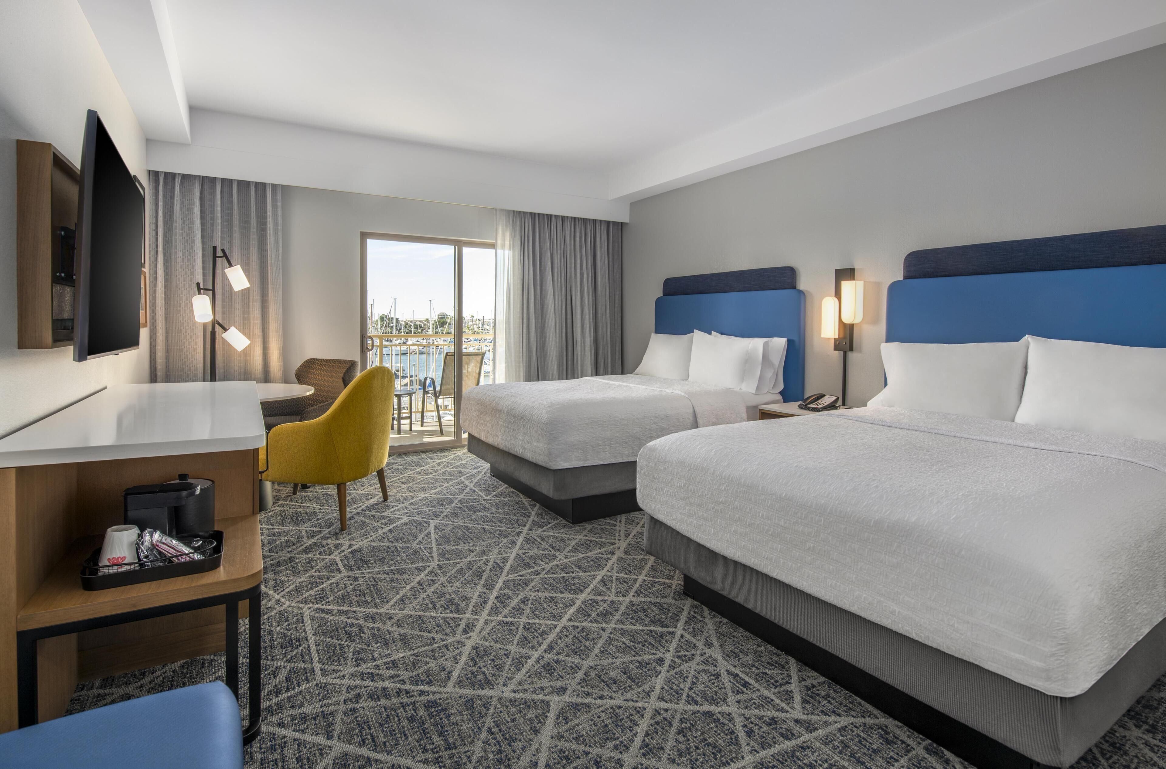 Room, 2 Queen Beds, Non Smoking, Marina View (Shower Only) | View from room