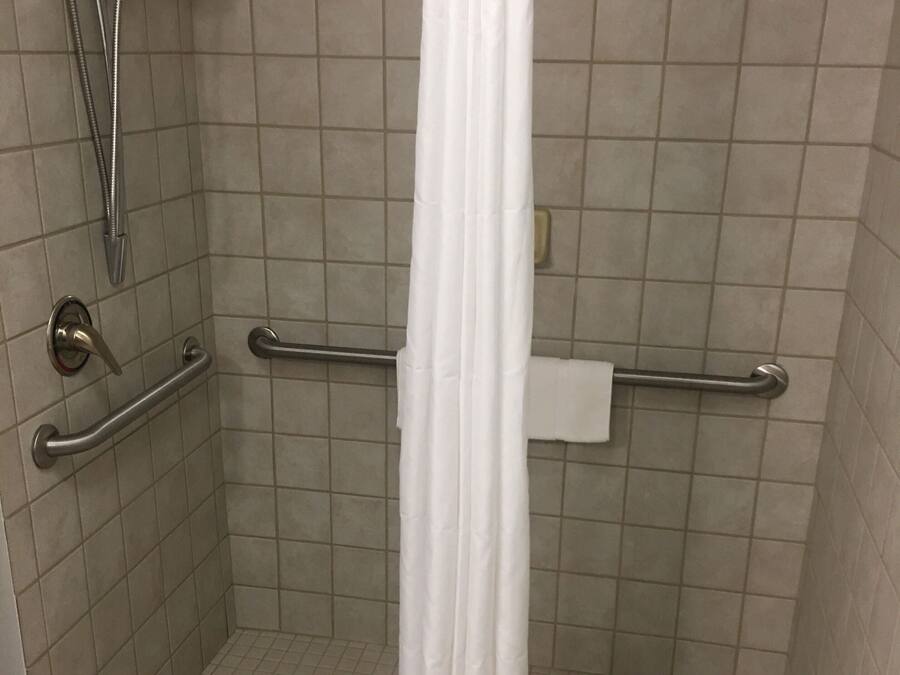 Dusj på badet