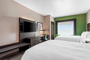 Standard Room, 2 Queen Beds | Desk, blackout drapes, iron/ironing board, free cribs/infant beds - Holiday Inn Express Ada by IHG (Ada)